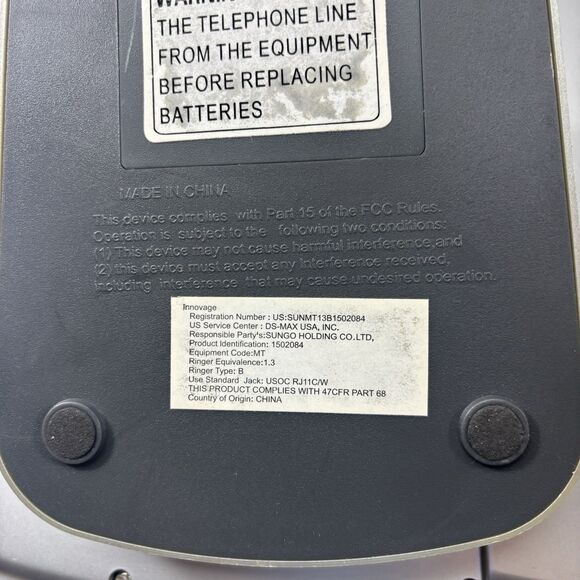 Innovage LCD Touch Panel Phone Caller ID Speakerphone Calculator Corded Home - Picture 10 of 11